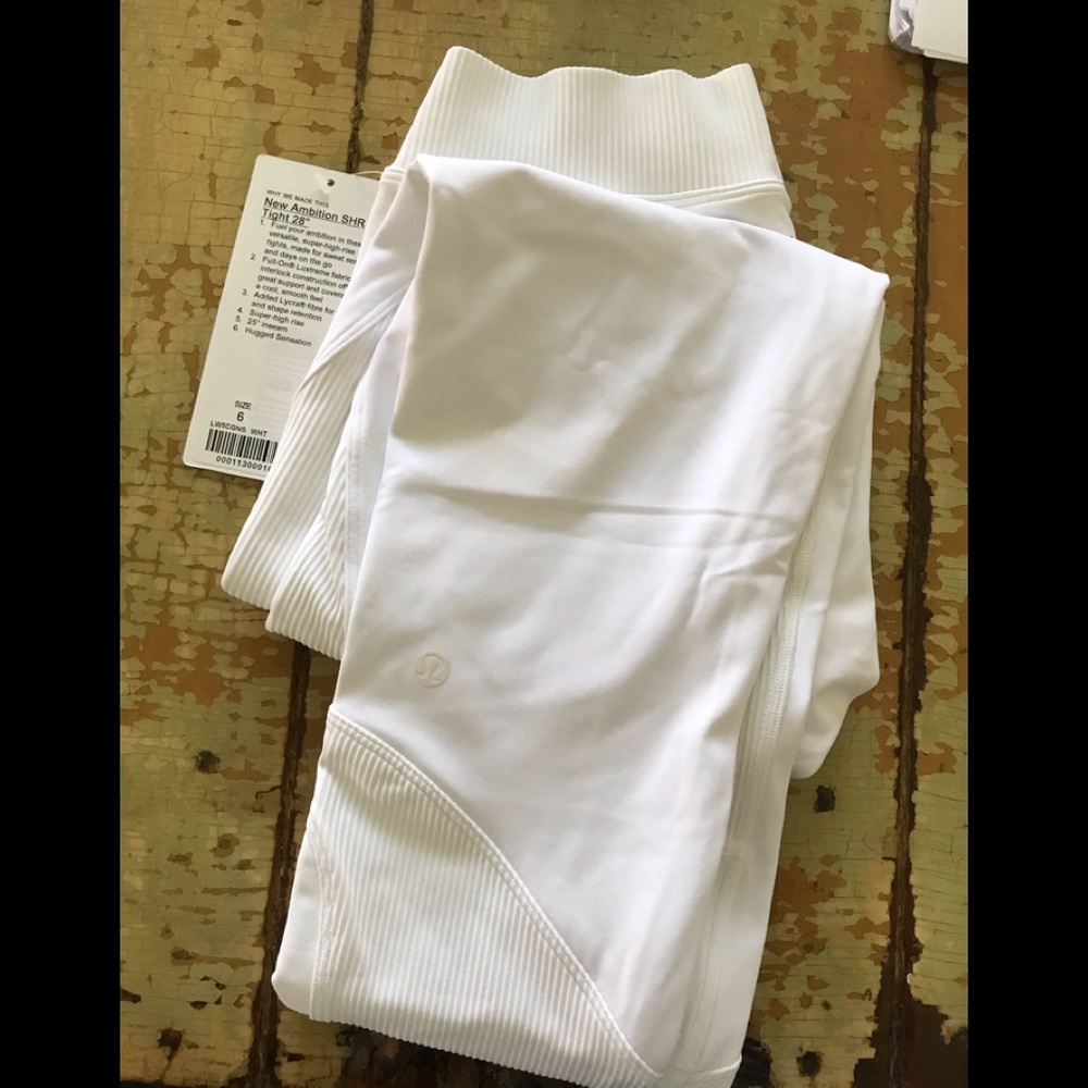 NWT Size 6 New Ambition Lululemon Tights